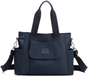 Women's Canvas Tote Bag Crossbody Satchel Bag Nylon Purse Shoulder Bag Hobo Bag Cute Large Size Casual Clutch