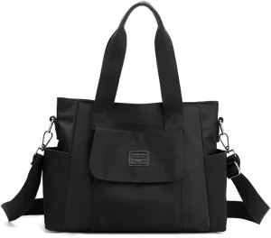 Women's Canvas Tote Bag Crossbody Satchel Bag Nylon Purse Shoulder Bag Hobo Bag Cute Large Size Casual Clutch