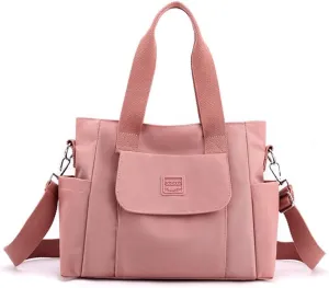 Women's Canvas Tote Bag Crossbody Satchel Bag Nylon Purse Shoulder Bag Hobo Bag Cute Large Size Casual Clutch