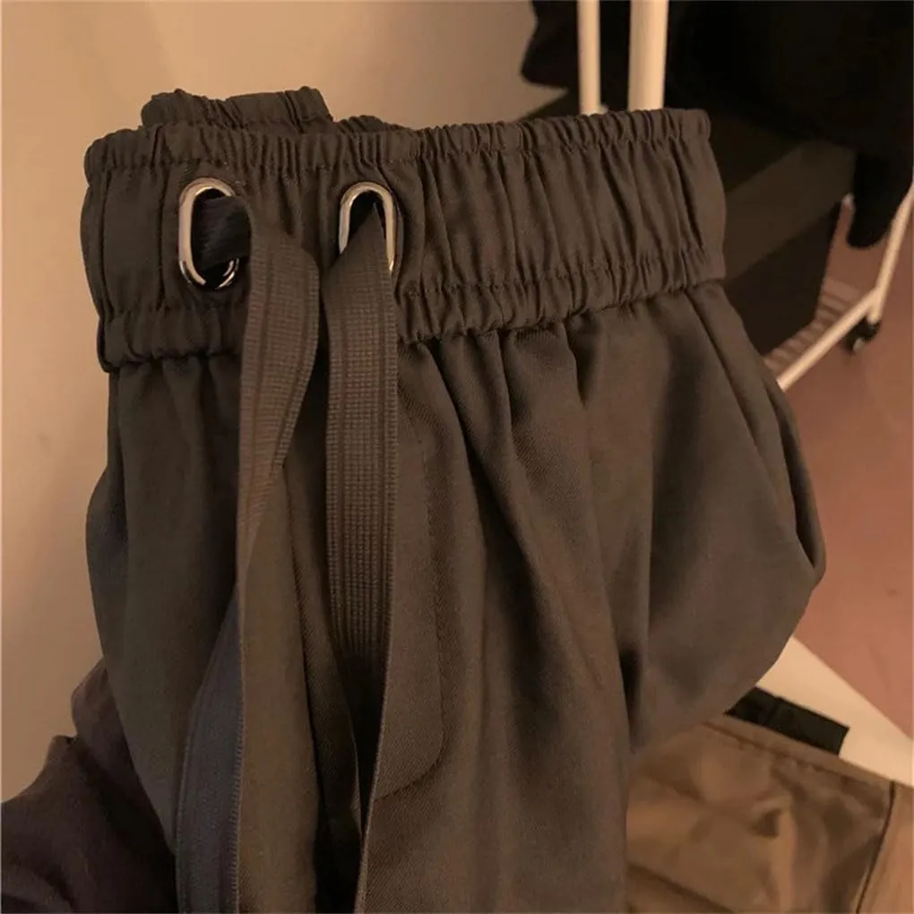 Women's Casual Comfort Shorts Loose Straight Elastic Waist Drawstring Casual Shorts