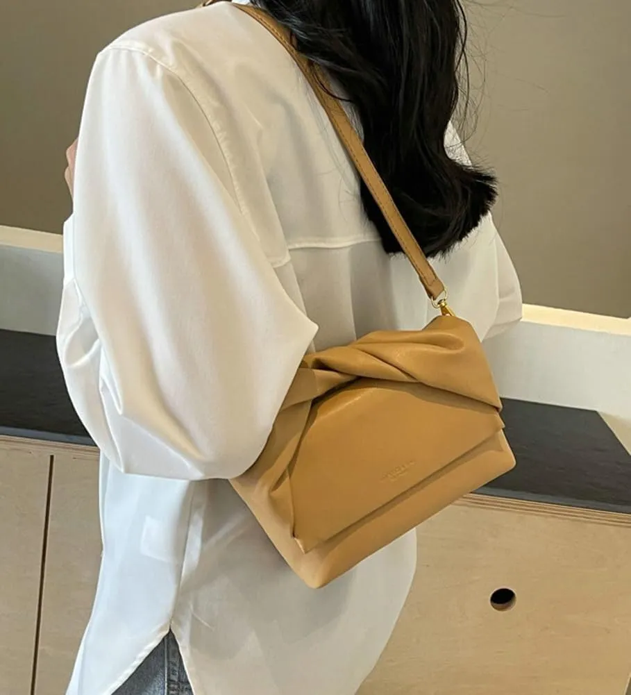 Women's Fashionable Small Vegan Leather Style Crossbody & Shoulder Hobo Tote Satchel Cute Handbag Purse for 2025