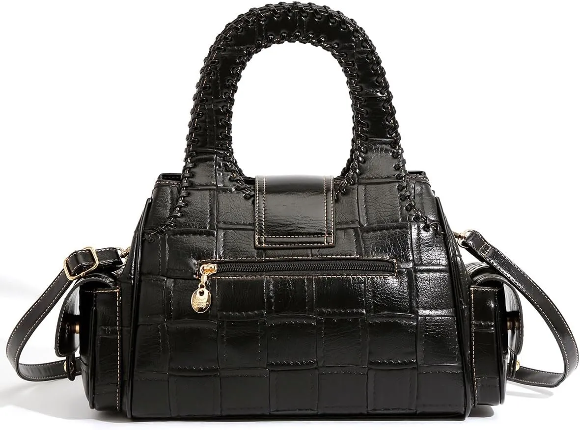 Women's Handbag Set, woven leather for women Large Capacity Multi-layer 2025 new in crossbody bags Bag woman Fashionable