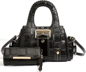 Women's Handbag Set, woven leather for women Large Capacity Multi-layer 2025 new in crossbody bags Bag woman Fashionable