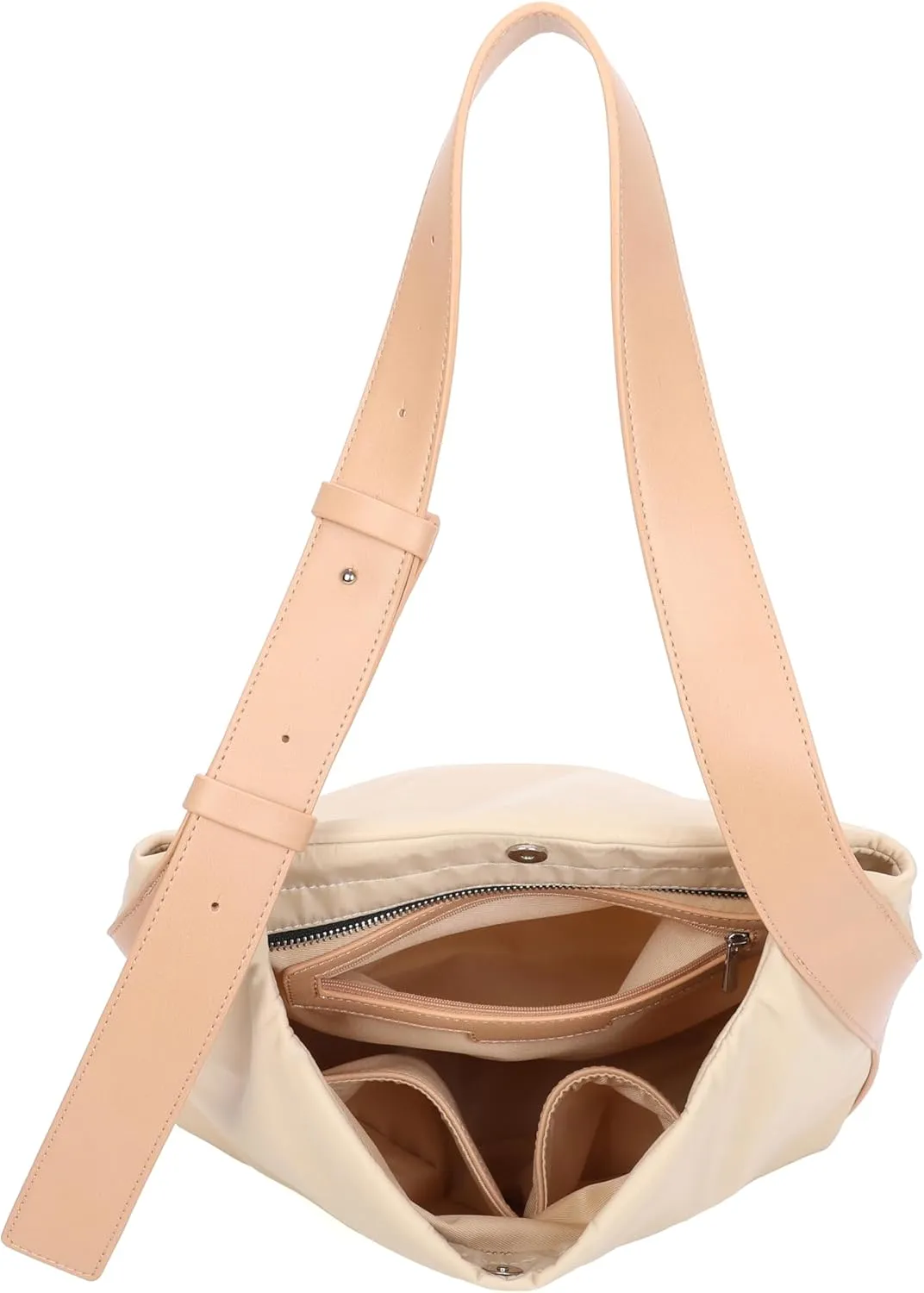 Women's hobo bags and slouchy bag, Soft Leather Shoulder Bag and Crossbody Computer Bag ﻿