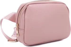 Womens Mens Light Weight Small Compact Multi Pocket Fashion Waist Packs Belt Bags