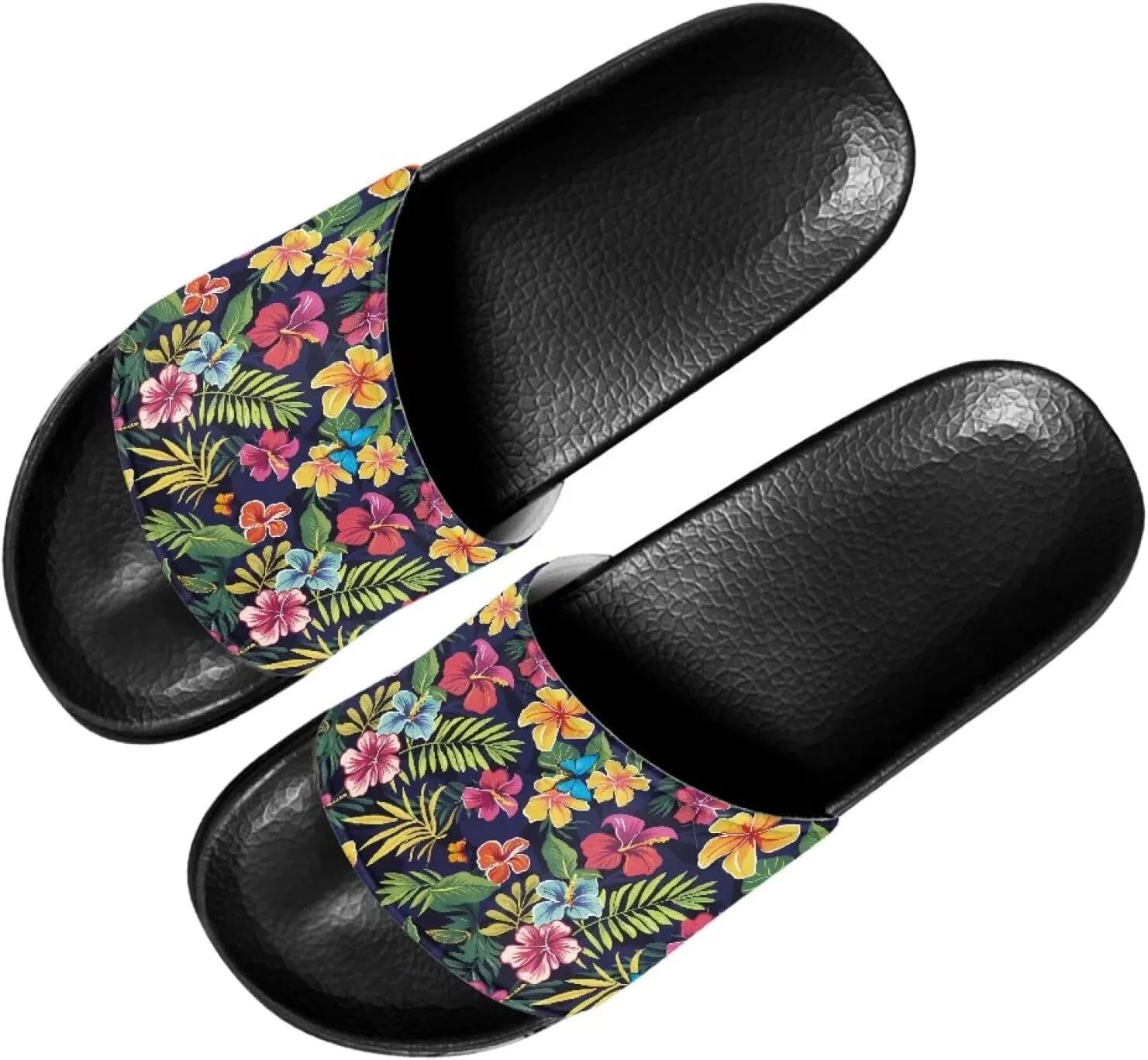 Womens Slide Sandals Non-Slip Soft House Slippers Shower Shoes Indoor Slides Bathroom Sandals
