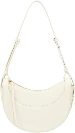 Women's Vegan Leather Shoulder Crossbody Bag Fashion Crescent Hobo Bag Dumpling Designer Clutch Purse Satchel