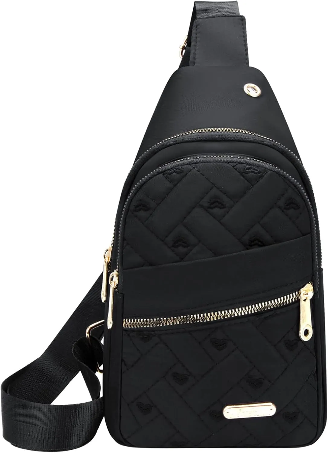 Women's Waterproof Crossbody Purses Stadium Approved with Front Pocket for Concerts Mens Everyday Bag