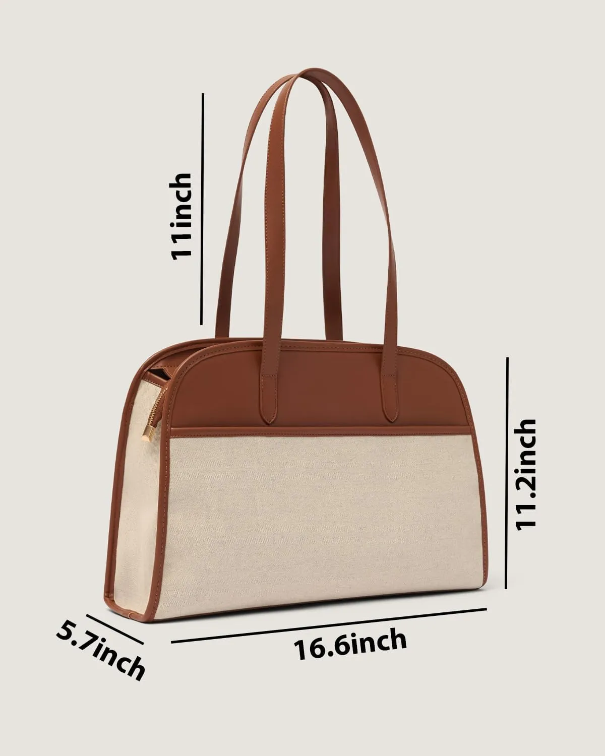 Work Tote Bags for Women 15.6 Inch - Laptop Tote Bag with Zip Compartments - Briefcase for Women Professional for Computer