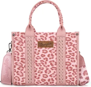 Wrangler Cow Print Tote Bag for Women Western Purse Boho Top Handle Satchel Handbag with Signature Strap