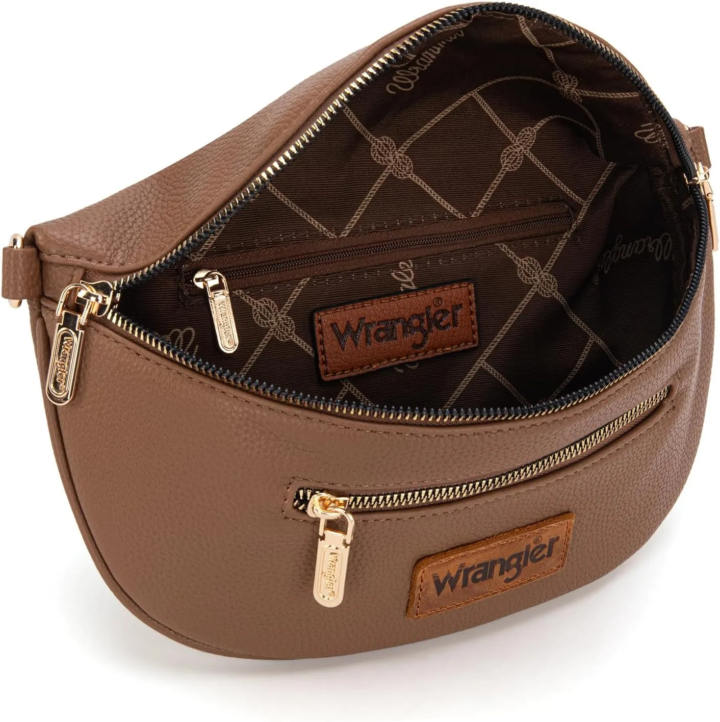 Wrangler Crossbody Bag for Women Cute Fanny Pack Small Belt Chest Waist Bags