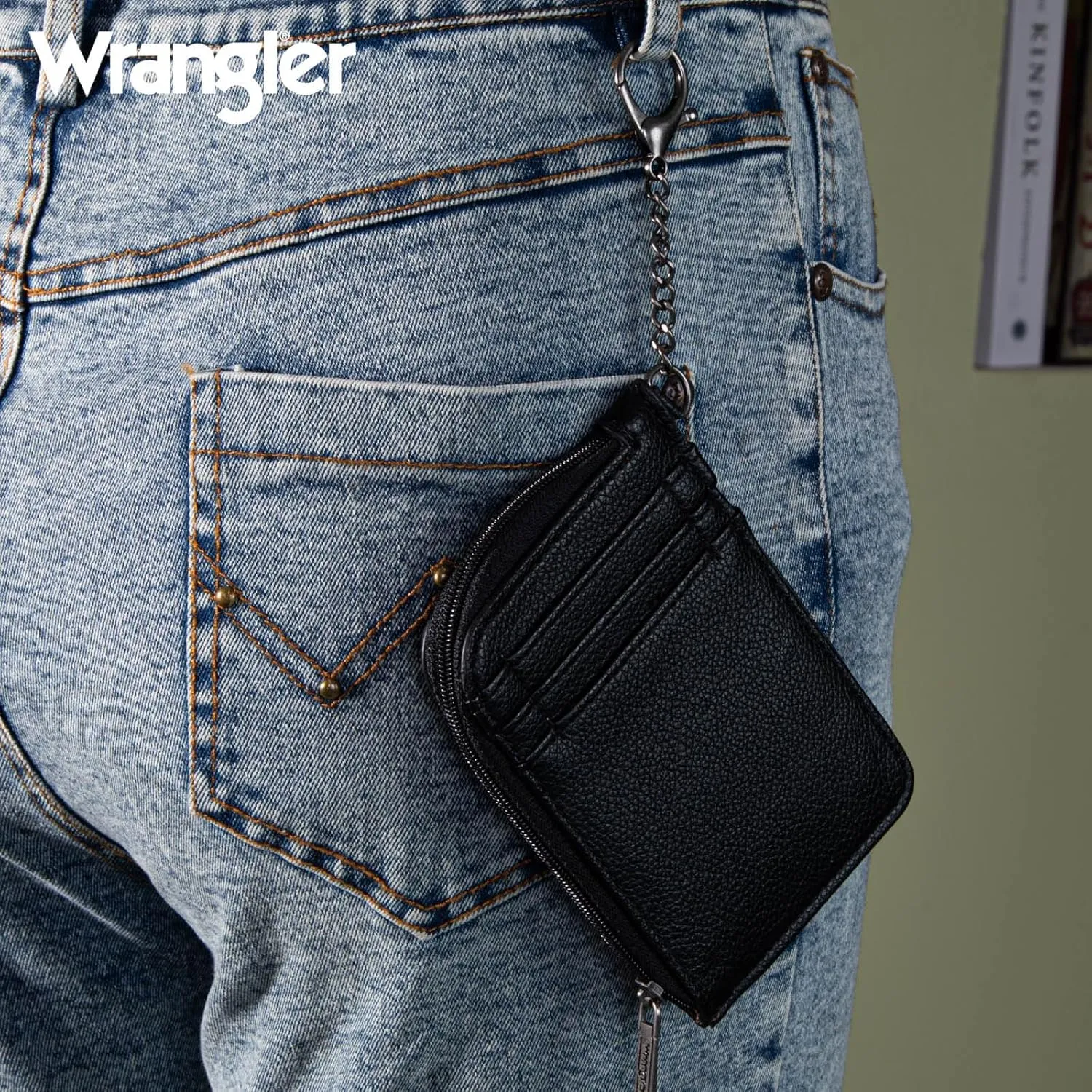Wrangler Purse Medium Tote Bags for Women with Card Holder Wallet Satchel Top-handle Handbags