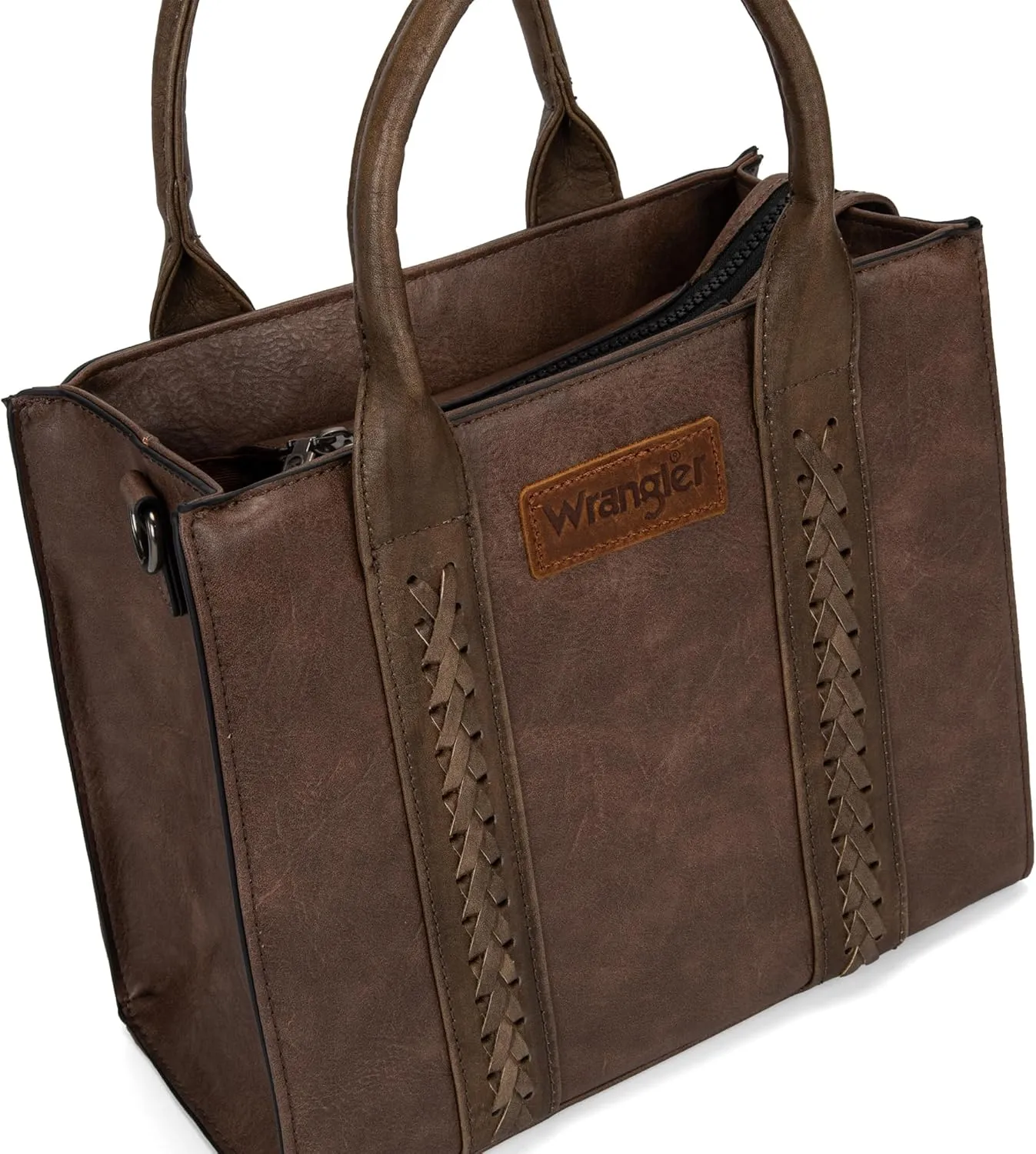 Wrangler Purse Medium Tote Bags for Women with Card Holder Wallet Satchel Top-handle Handbags