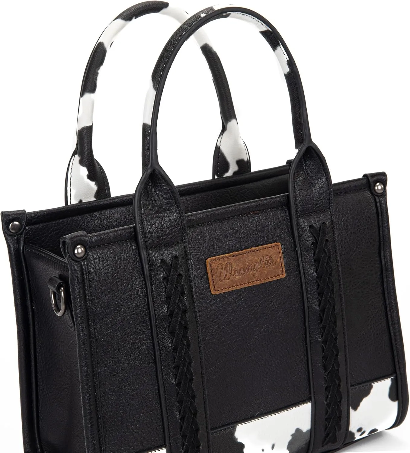 Wrangler Purse Medium Tote Bags for Women with Card Holder Wallet Satchel Top-handle Handbags