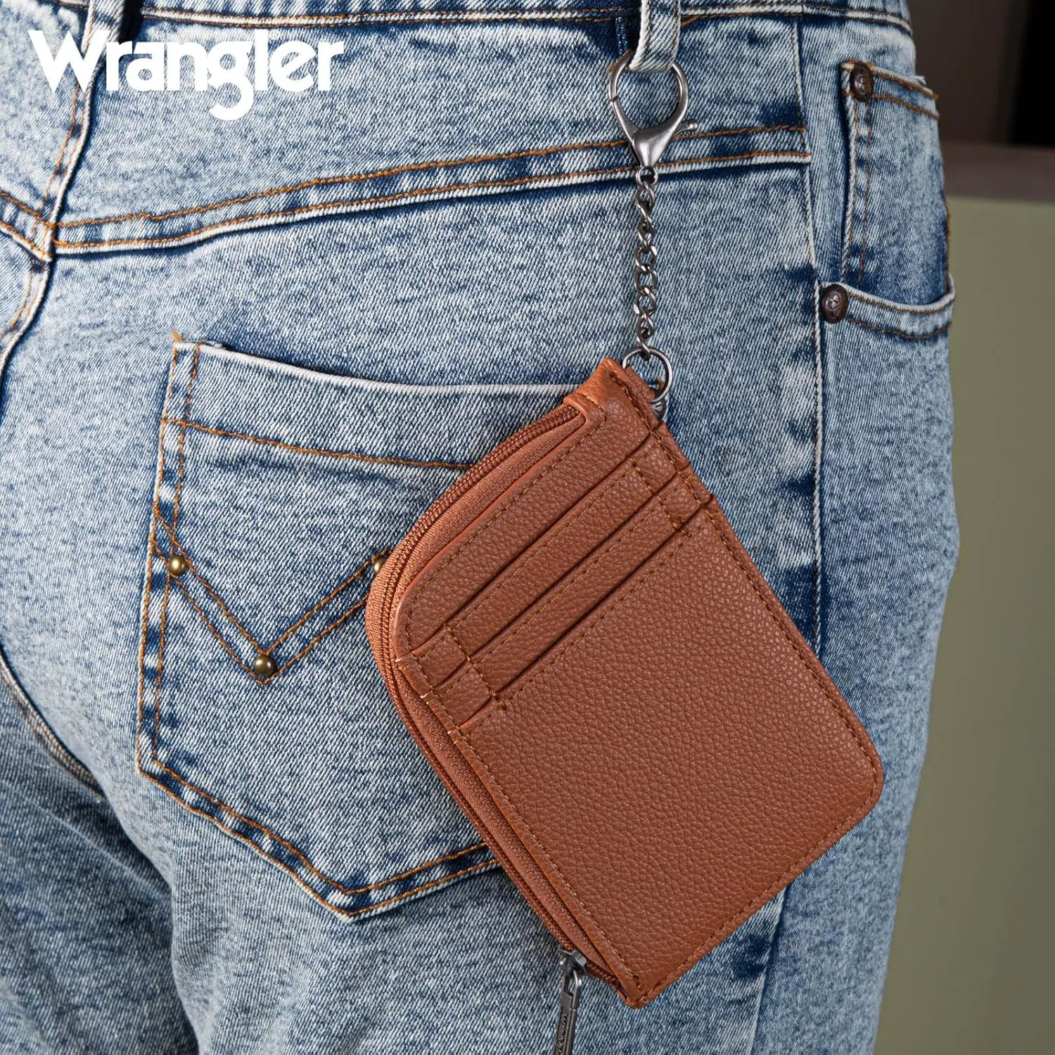Wrangler Purse Medium Tote Bags for Women with Card Holder Wallet Satchel Top-handle Handbags