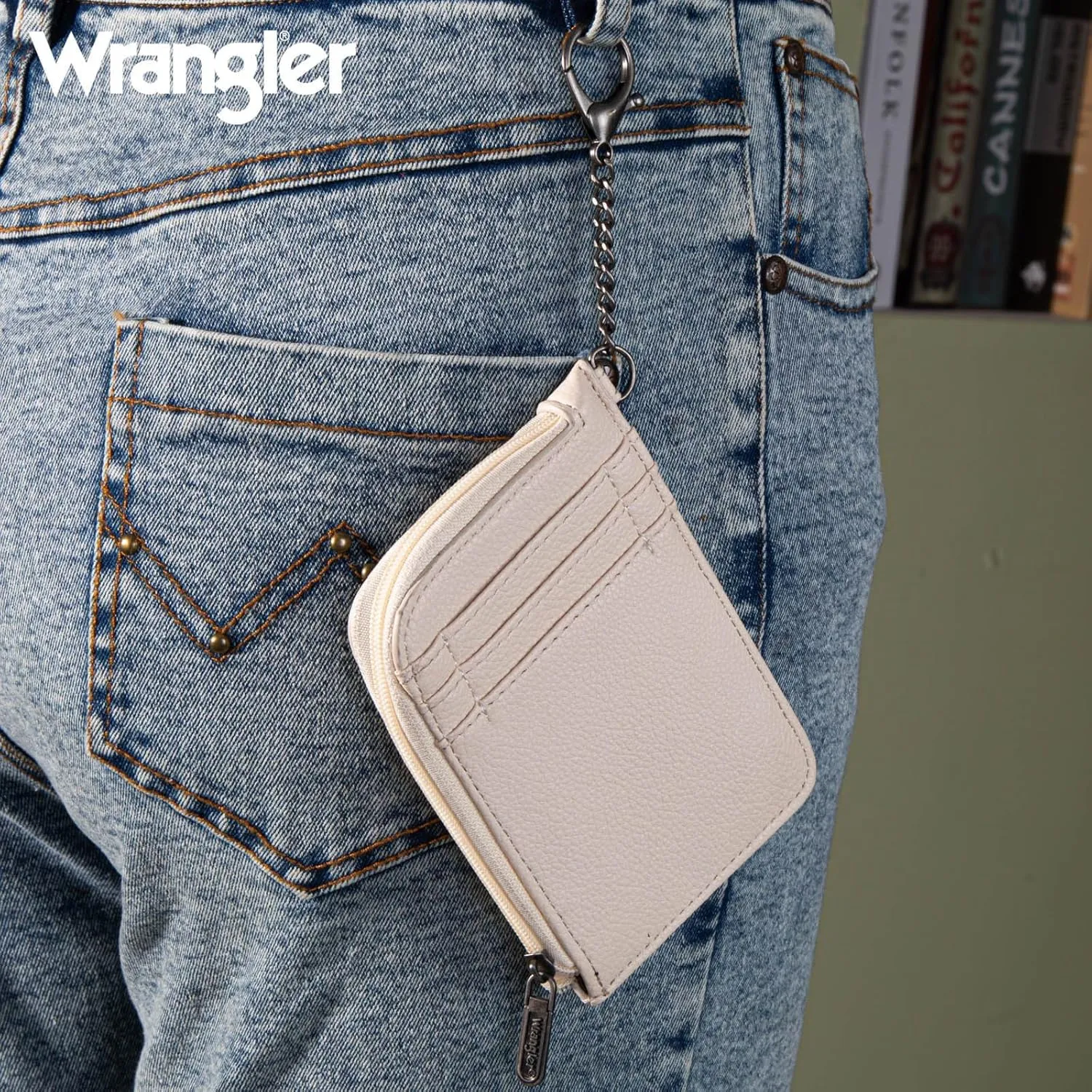 Wrangler Purse Medium Tote Bags for Women with Card Holder Wallet Satchel Top-handle Handbags