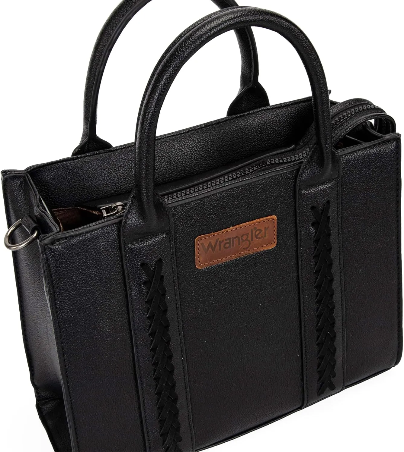 Wrangler Purse Medium Tote Bags for Women with Card Holder Wallet Satchel Top-handle Handbags