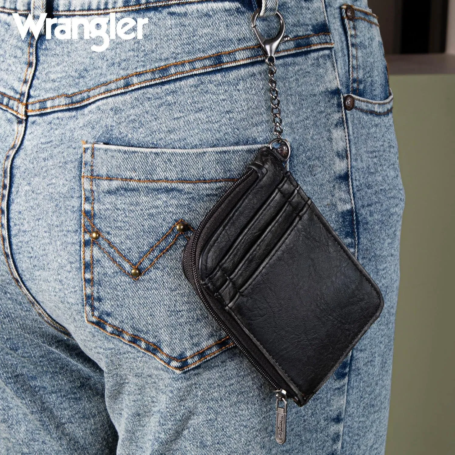 Wrangler Purse Medium Tote Bags for Women with Card Holder Wallet Satchel Top-handle Handbags