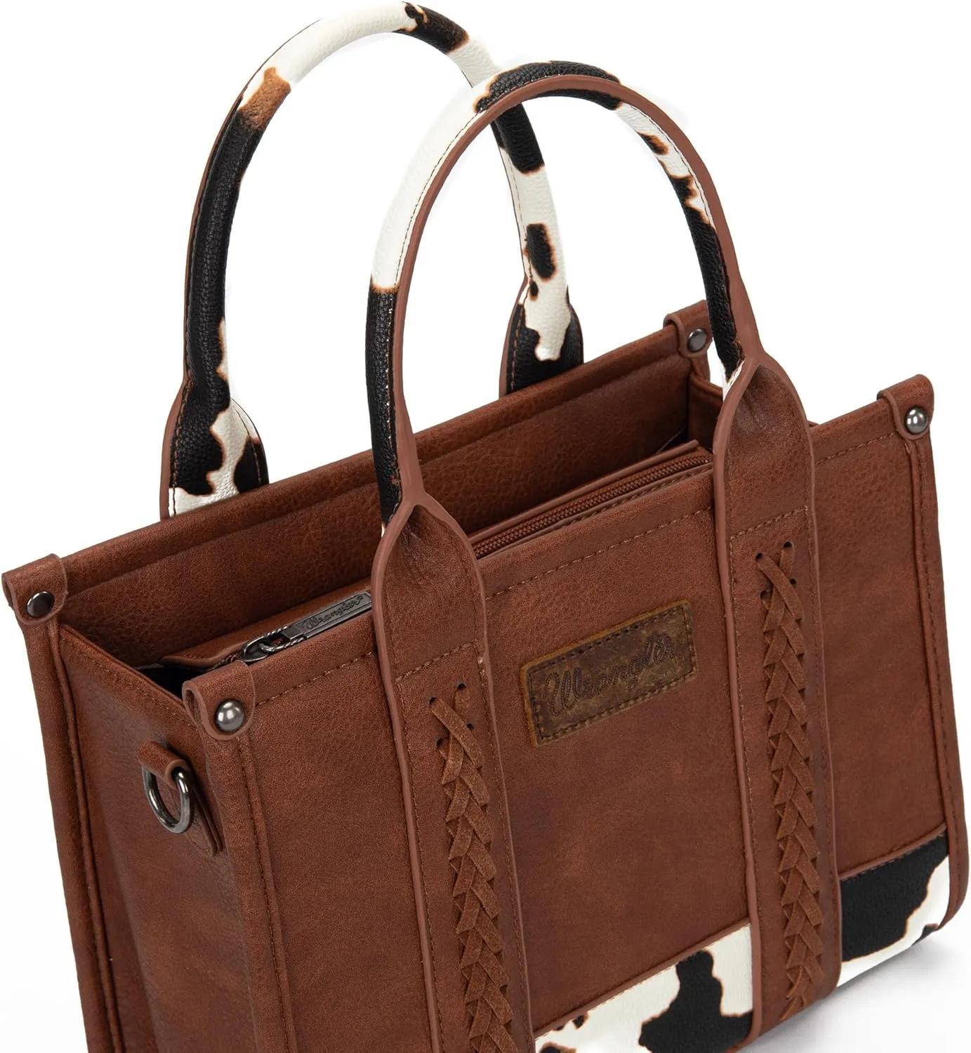 Wrangler Purse Medium Tote Bags for Women with Card Holder Wallet Satchel Top-handle Handbags