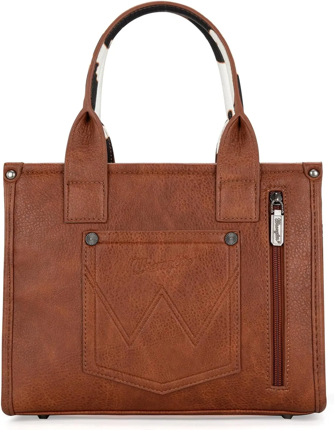Wrangler Purse Medium Tote Bags for Women with Card Holder Wallet Satchel Top-handle Handbags