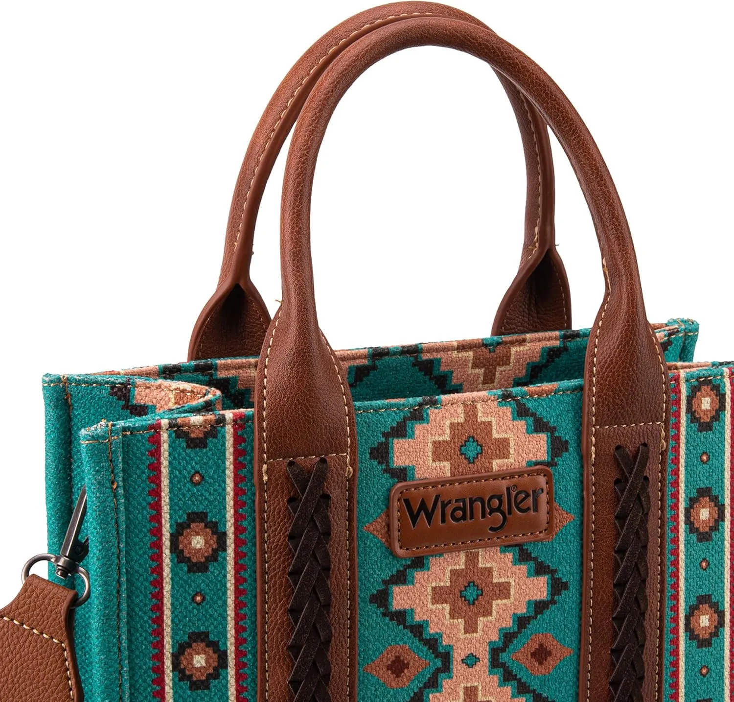 Wrangler Tote Bag for Women Western Purse and Aztec Satchel Handbag