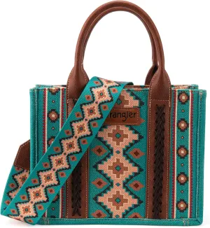 Wrangler Tote Bag for Women Western Purse and Aztec Satchel Handbag