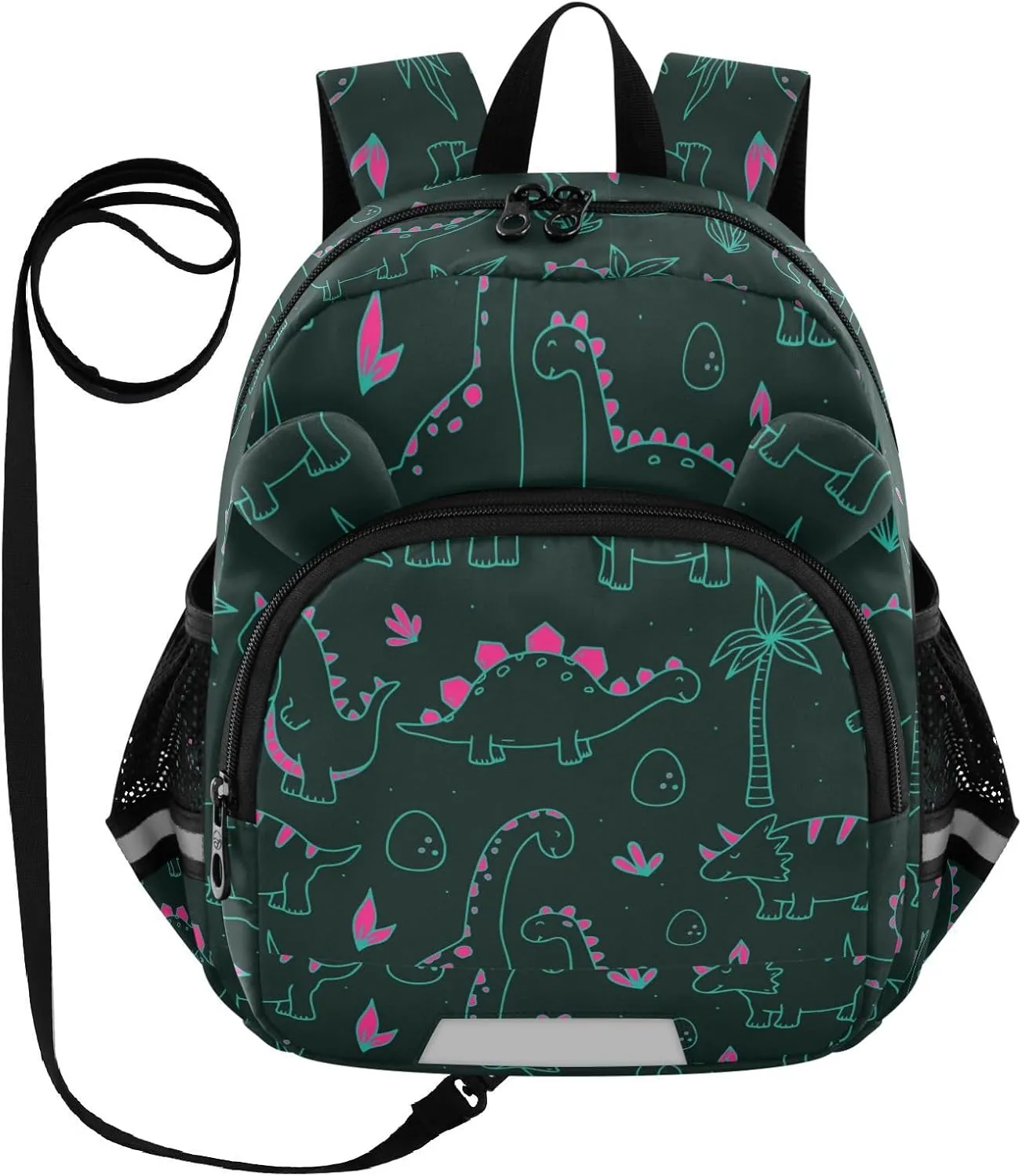 Wusikd Kids Backpack Cute Dinosaurs Toddler Bags Tropic Schoolbag for Girls Boys Kindergarten Student M
