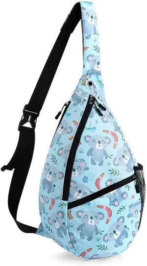 XEYOU Unisex Sling Bag Multipurpose Crossbody Shoulder Bag Travel Chest Pack for Men Women Lightweight Casual Daypacks