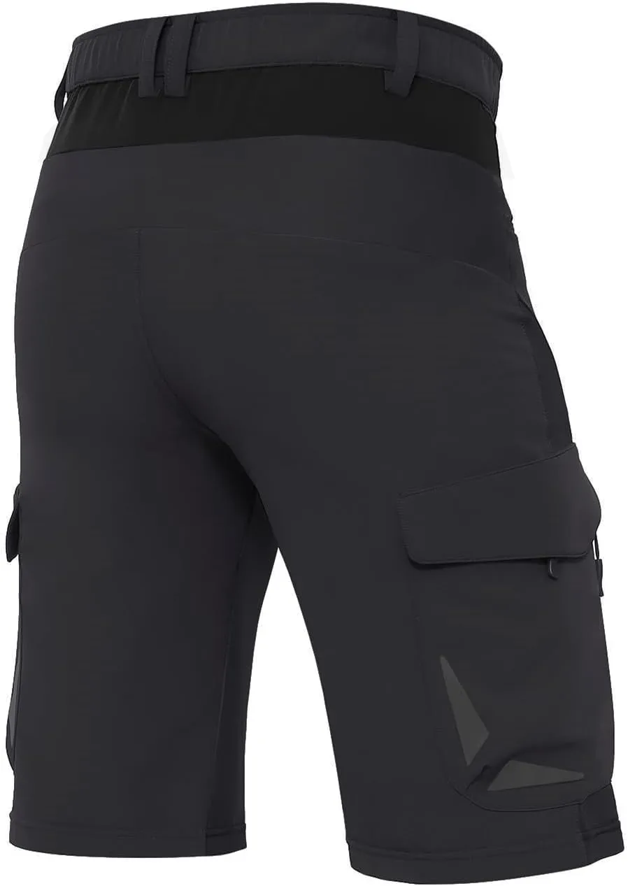 XKTTAC Men's Outdoor Quick Dry Lightweight Stretchy Shorts for Hiking, Tactical, Camping, Travel with 6 Pockets