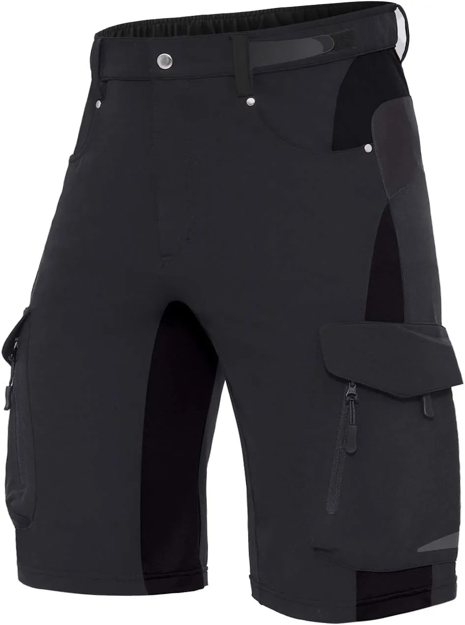 XKTTAC Men's Outdoor Quick Dry Lightweight Stretchy Shorts for Hiking, Tactical, Camping, Travel with 6 Pockets