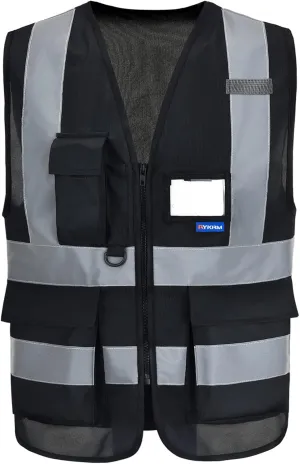 XSmall Womens black safety vest xs
