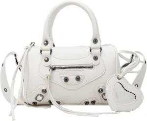 Y2k Crossbody Bags for Women Metal Punk Studs Rivet Y2k Accessories Bag Handbag 2000s Streetwear Y2k Stuff