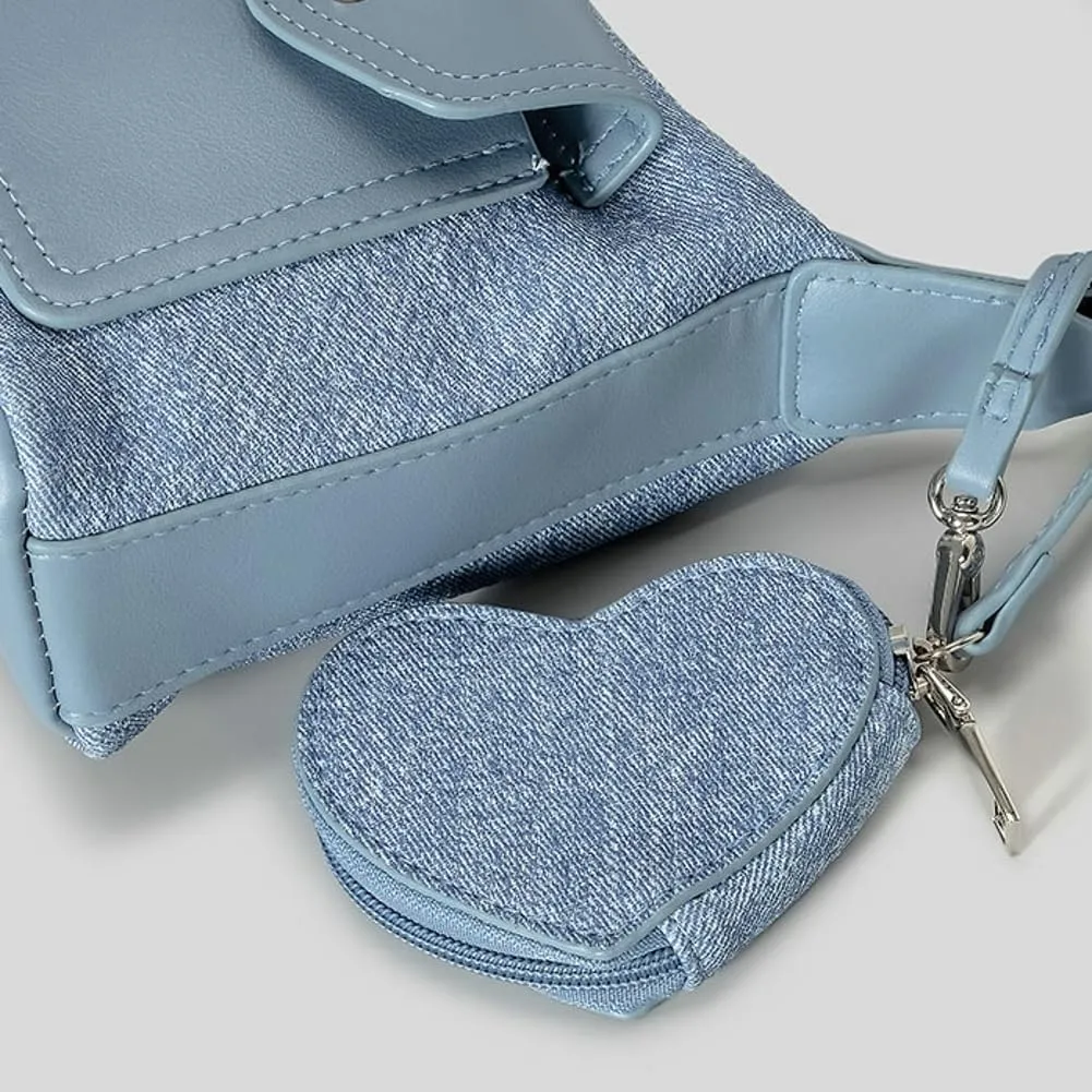 Y2k Hobo Bags for Women Chic Crossbody Bags for Women Fashion Satchel Handbag Clutch Purse Dating Bag Travel Bag 2024