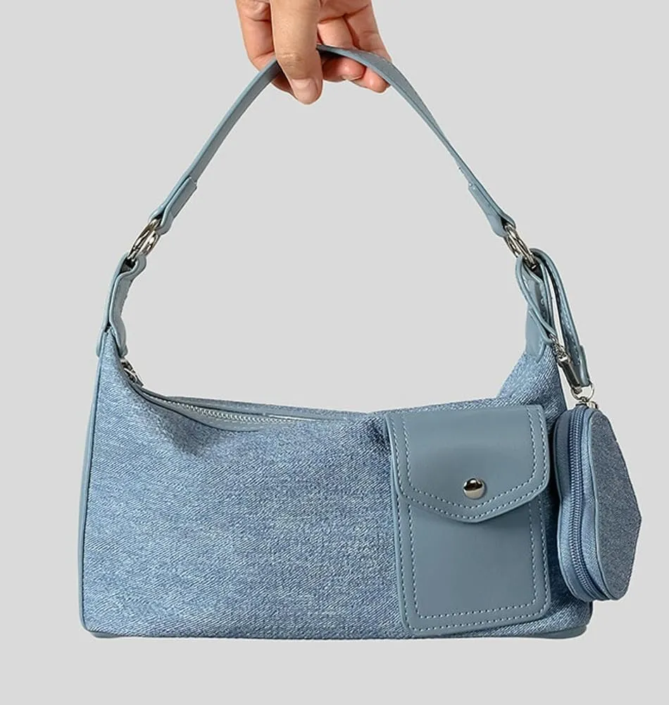 Y2k Hobo Bags for Women Chic Crossbody Bags for Women Fashion Satchel Handbag Clutch Purse Dating Bag Travel Bag 2024
