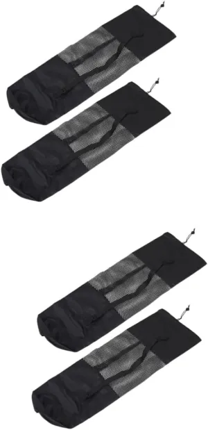 YARNOW Yoga Mat Carrier Bag Durable Mesh Design Storage Pouch for Easy Transport Breathable Yoga Pad Holder for