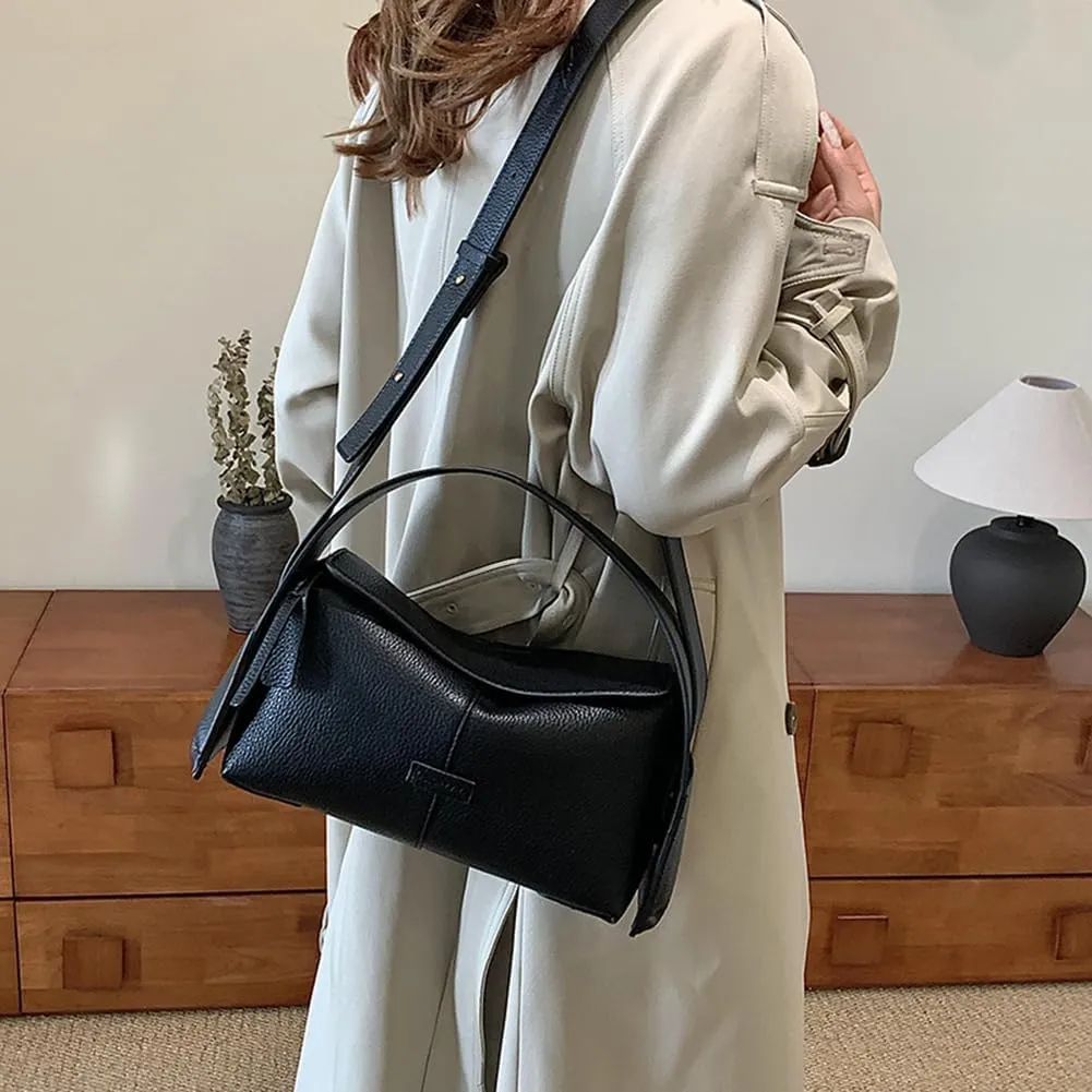 YFGBCX Shoulder Bag Vegan Leather Handbags for Women Crossbody Bag Satchel Purse Designer Mini Tote Bag Top Handle Bag