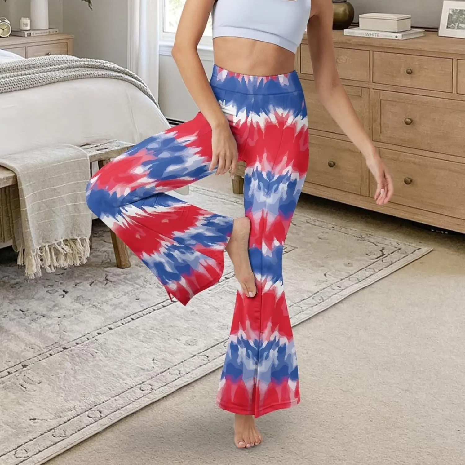 Yoga Pants for Women Wide Leg Pants High Waist Workout Pants