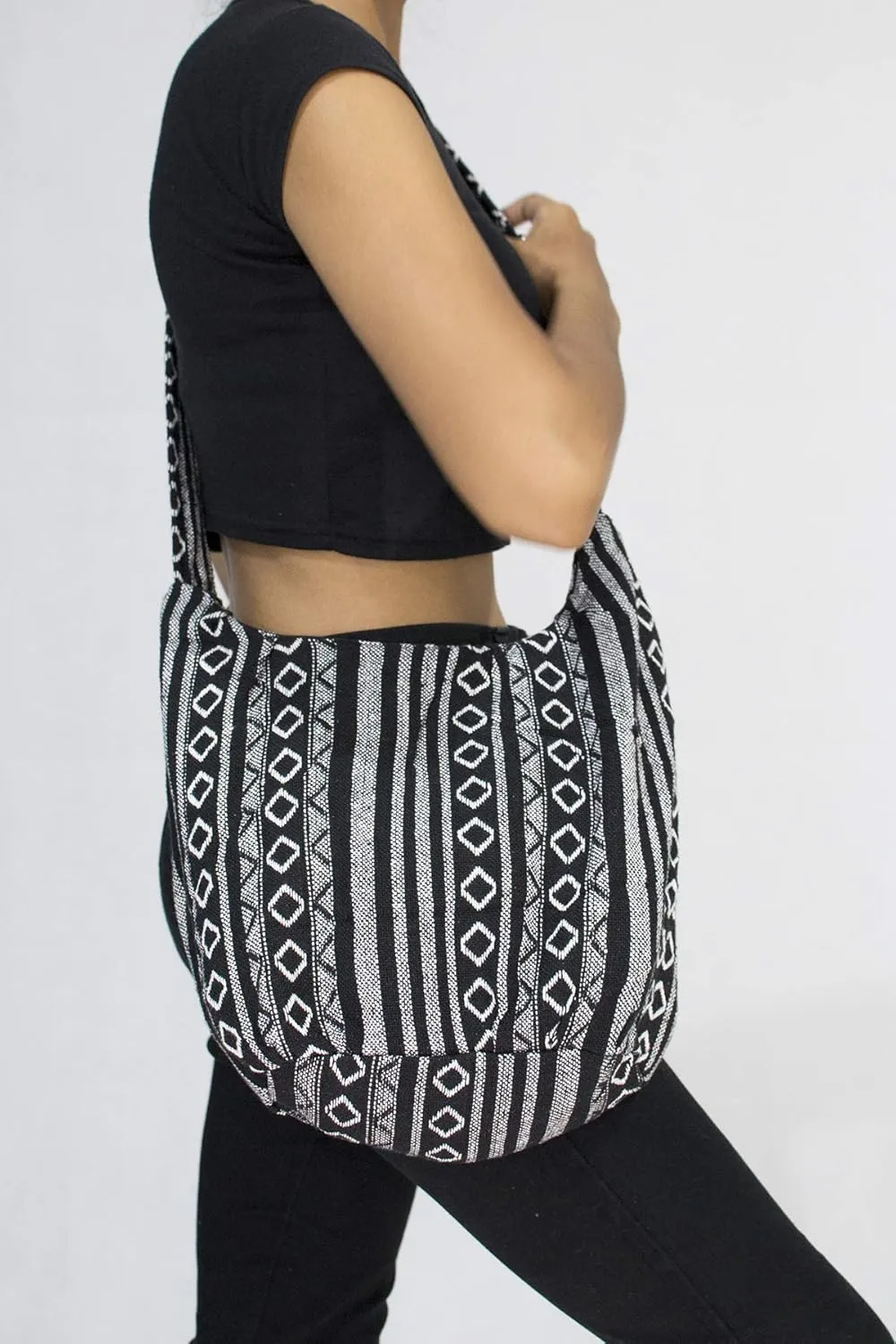 Your Cozy Hobo Sling Bags For Women Crossbody Bag Thai Top Handmade Shoulder Bag with Adjustable Strap