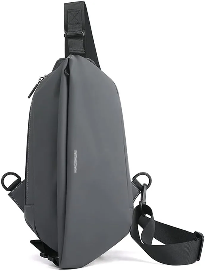 YOURNAME Waist Bag Teen Student Shoulder Bags Crossbody Travel Backpack Messenger Bag Men's Chest Bag(Black)
