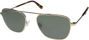 Zac Posen Estrada 100% Uv Protection Stainless Steel Frame Pilot Shape Designer Sunglasses/Shades [54-20-145, gold]