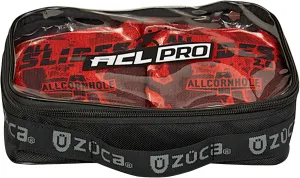 ZÜCA Cornhole ACL Pro and Sport Pouch - Cornhole Bag Utility Pouch - Fits 4 Cornhole Bean Bags - Durable Ballistic Nylon with Clear Vinyl Lining - Fit Handles of Cornhole Bag Carry Case